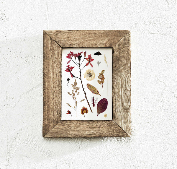 'EVENING BREEZE' BOTANICAL COLLATION - Art Print
