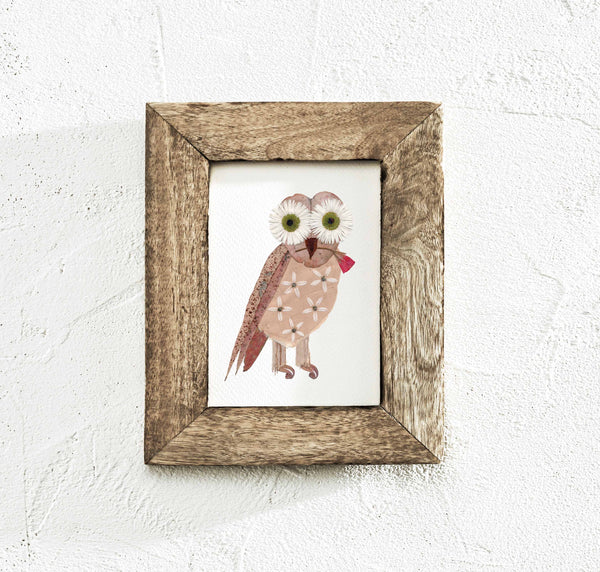 'CLOVER THE OWL' - Art Print