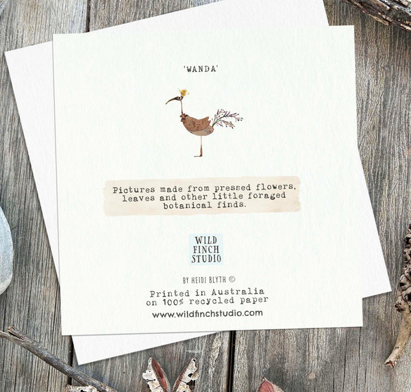 'WANDA' - Greetings Card