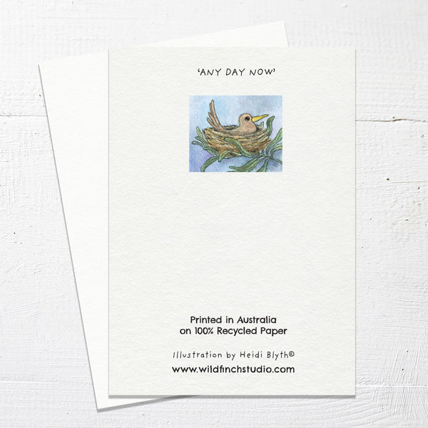 CALM BEFORE THE STORM - Greetings Card