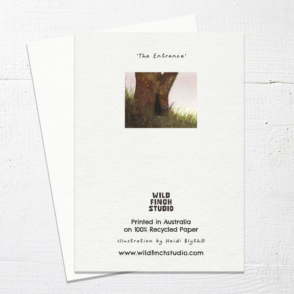 THE ENTRANCE - Greetings Card