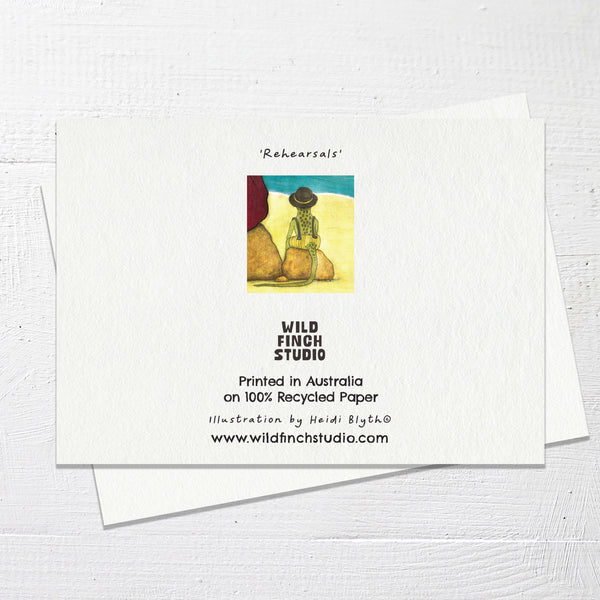 REHEARSALS - Greetings Card