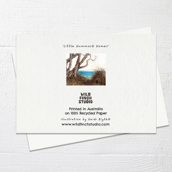 LITTLE HUMMOCK HOMES - Greetings Card