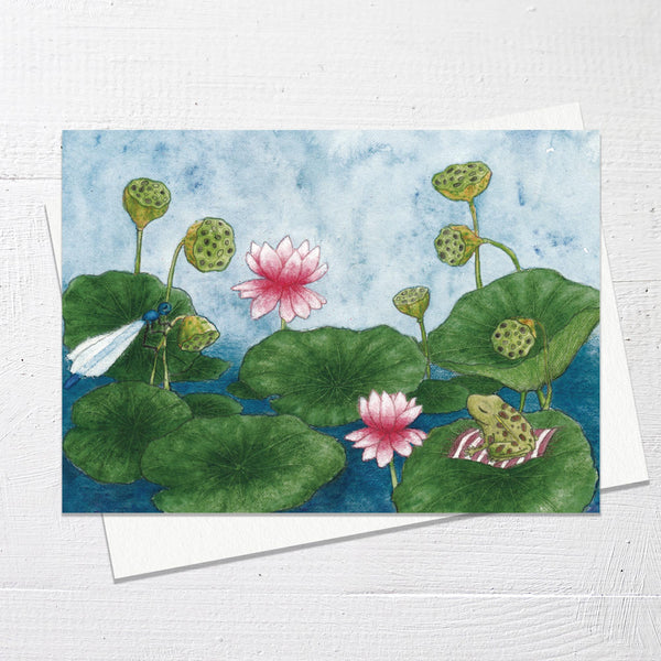 MORNING MEDITATION - Greetings Card