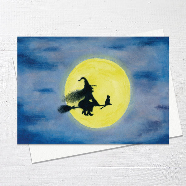 FULL MOON - Greetings Card