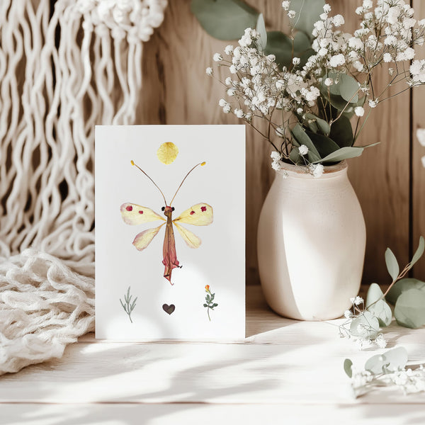 'CLEMENTINE' - Greetings Card