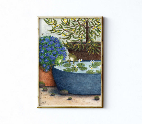 JUST CHATTIN' - Art Print
