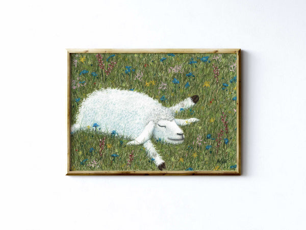 JUST CHILLIN' - Art Print