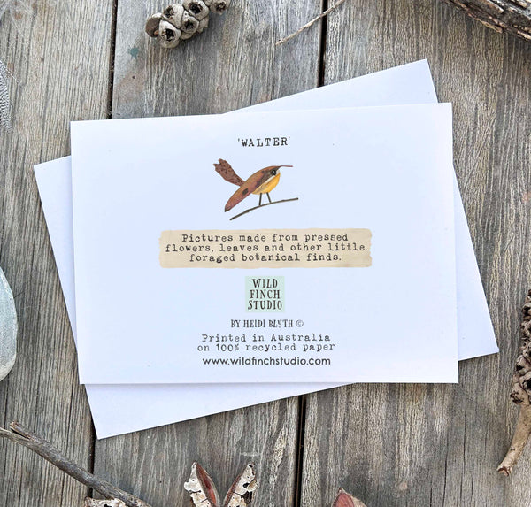 'WALTER' - Greetings Card