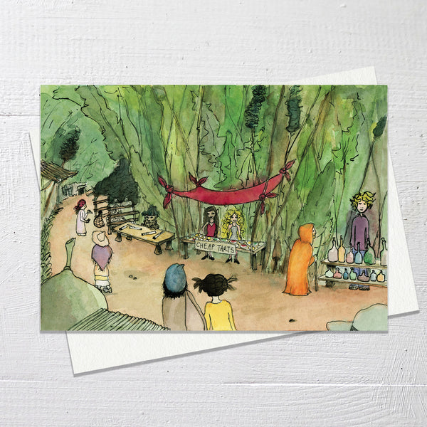 THE MARKET - Greetings Card