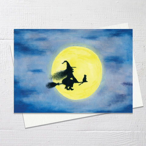FULL MOON - Greetings Card