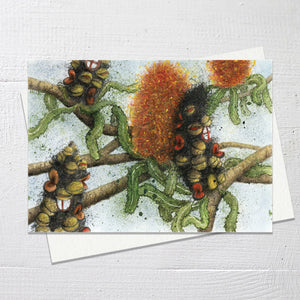 BANSIA HOUSES - Greetings Card