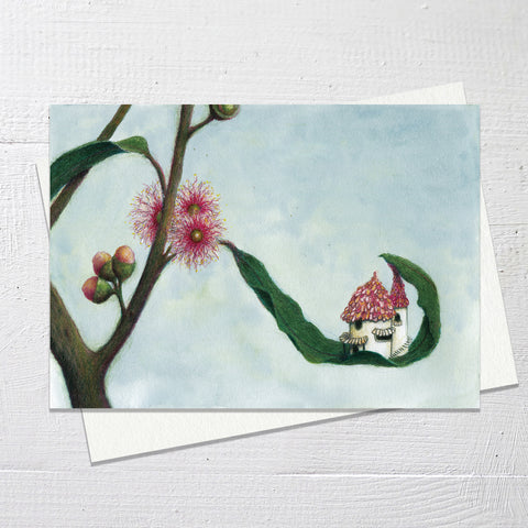 A VERY SMALL HOUSE - Greetings Card