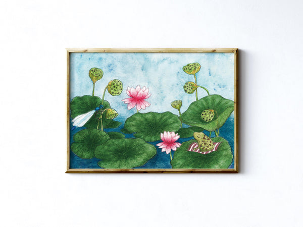 MORNING MEDITATION - Art Print