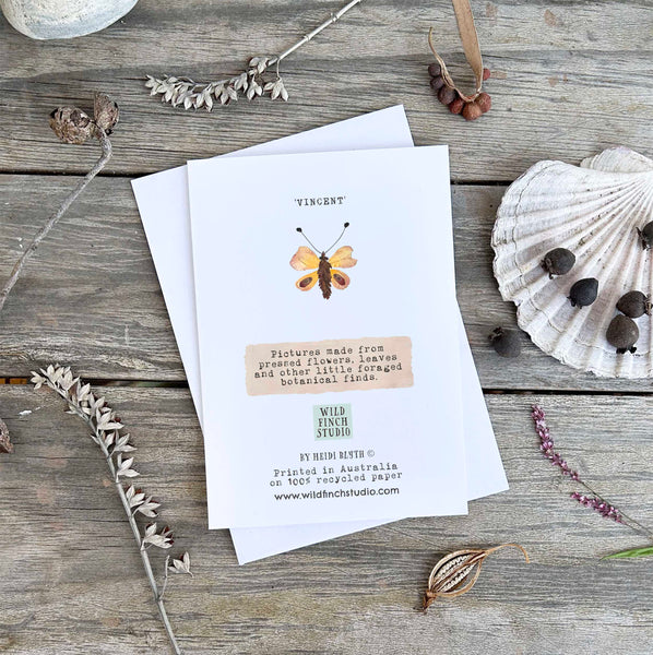 'VINCENT' - Greetings Card