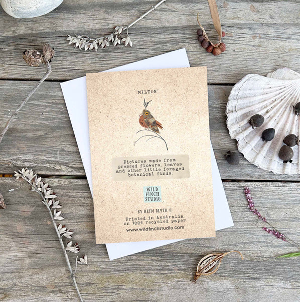 'MILTON' - Greetings Card