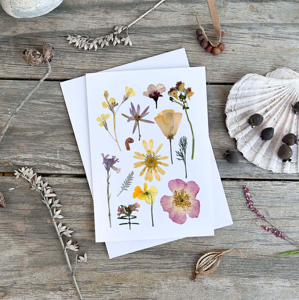 'BAREFOOT MEADOW' - Greetings Card