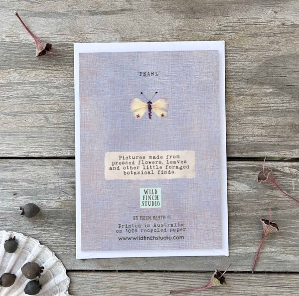 'PEARL' - Greetings Card