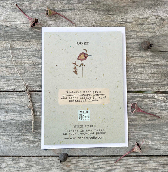 'AGNES' - Greetings Card