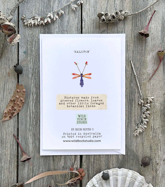 'HALCYON' - Greetings Card