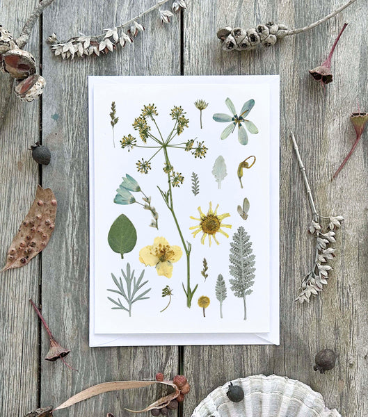 'GARDEN IN STARLIGHT' - Greetings Card