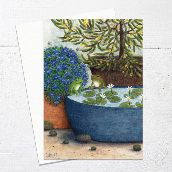 JUST CHATTIN' - Greetings Card