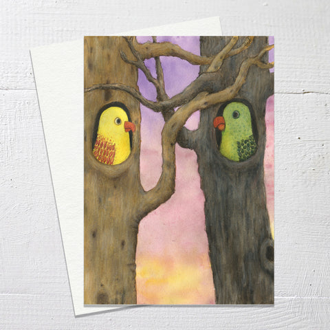 TREE NEXT DOOR - Greetings Card