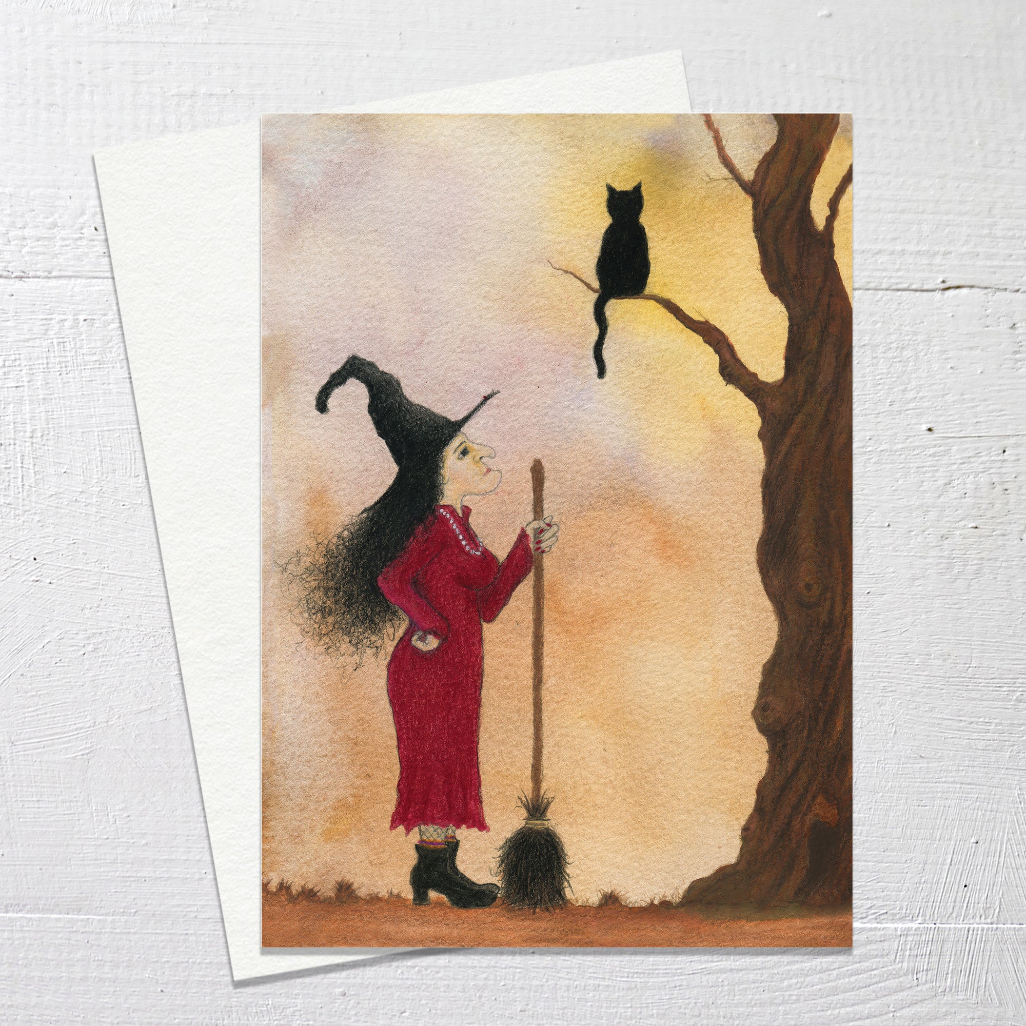 UP THE TREE - Greetings Card