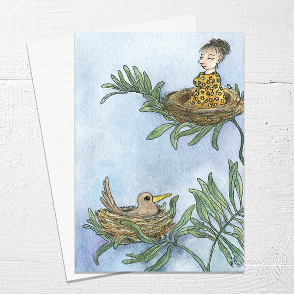 CALM BEFORE THE STORM - Greetings Card