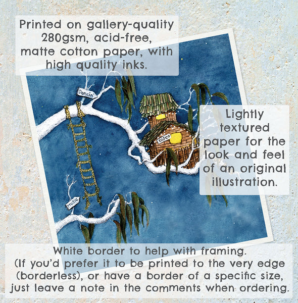 GUMTREE DISCO - Art Print
