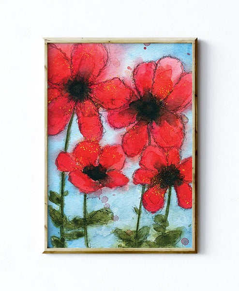 POPPIES - Art Print